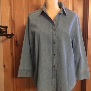 Nordstrom’s Foxcroft Denim Shirt